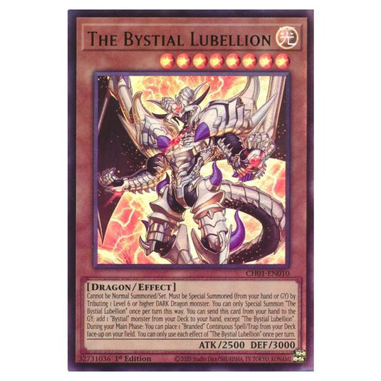 Yu-Gi-Oh! - The Chronicles Deck - The Fallen & The Virtuous - The Bystial Lubellion (Ultra Rare) - CH01-EN010