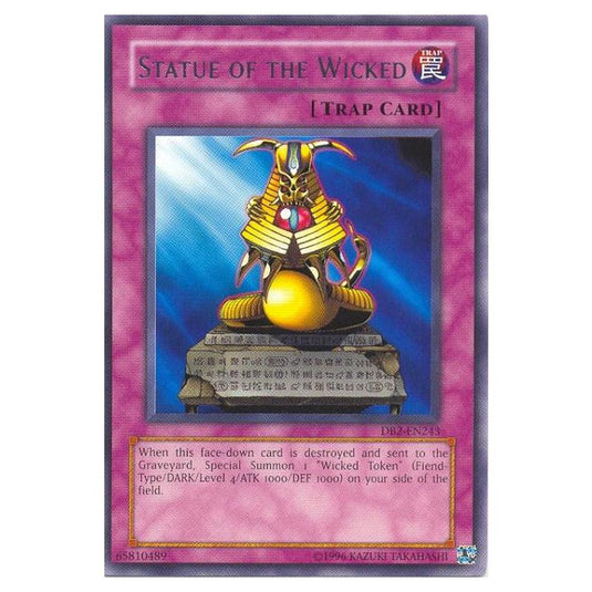 Yu-Gi-Oh! - Dark Beginning 2 - Statue of the Wicked (Rare) DB2-EN243