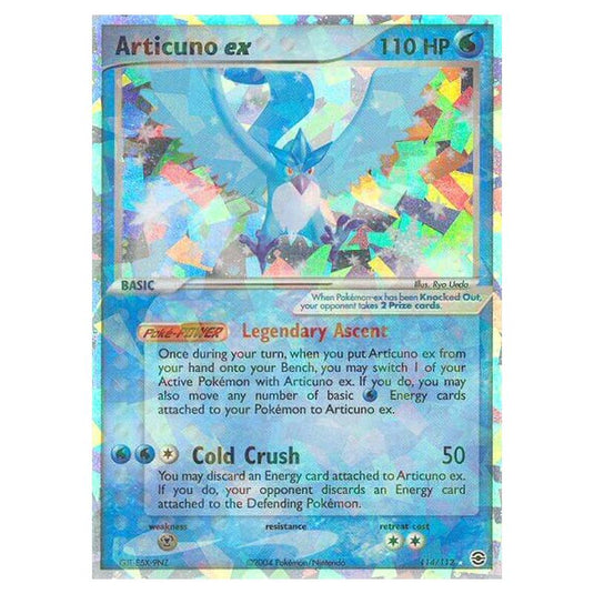 Pokemon - EX Series - FireRed & LeafGreen - Articuno ex - 114/112