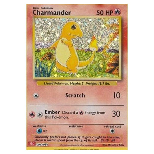 Pokemon - Pokémon Trading Card Game Classic - Charizard & Ho-Oh ex Deck - Charmander 001