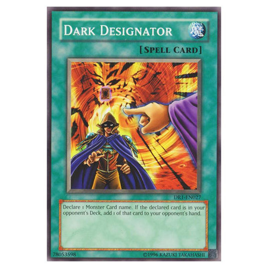 Yu-Gi-Oh! - Dark Revelation Volume 1 - Dark Designator (Common) DR1-EN027