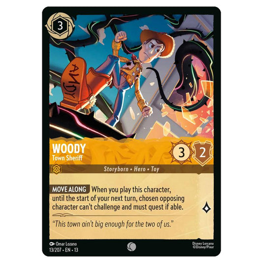 Lorcana - Attack of the Vine - Woody - Town Sheriff (Common) - 13/207