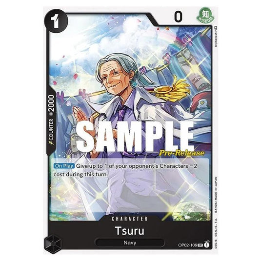 One Piece - OP-02: Paramount War Promos - Tsuru - OP02-106