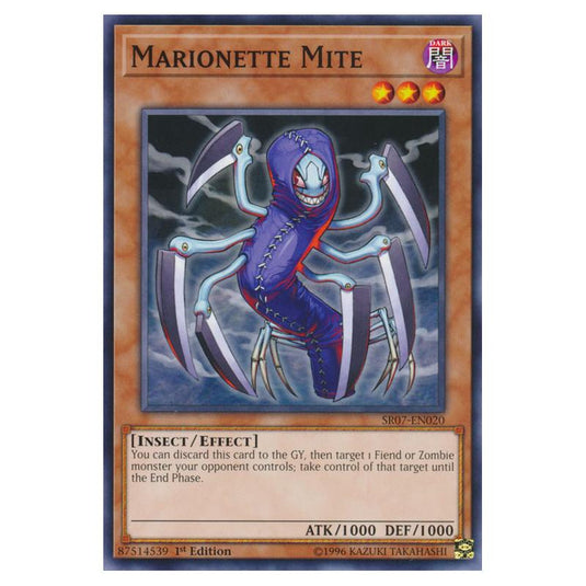 Yu-Gi-Oh! - Structure Deck - Zombie Horde - Marionette Mite (Common) SR07-EN020