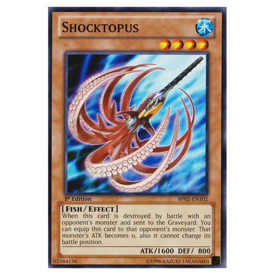Yu-Gi-Oh! - Battle Pack 2 - War of the Giants - Shocktopus (Common) BP02-EN102