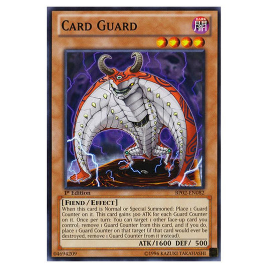 Yu-Gi-Oh! - Battle Pack 2 - War of the Giants - Card Guard (Common) BP02-EN082