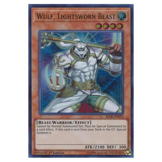 Yu-Gi-Oh! - Battles of Legend - Light's Revenge - Wulf, Lightsworn Beast (Ultra Rare) BLLR-EN039