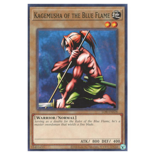 Yu-Gi-Oh! - Legend of Blue Eyes White Dragon (25th Anniversary Edition) - Kagemusha of the Blue Flame (Common) - LOB25-EN028