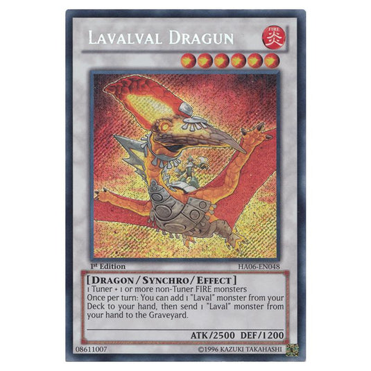 Yu-Gi-Oh! - Hidden Arsenal 6 - Omega Xyz - Lavalval Dragun (Secret Rare) HA06-EN048