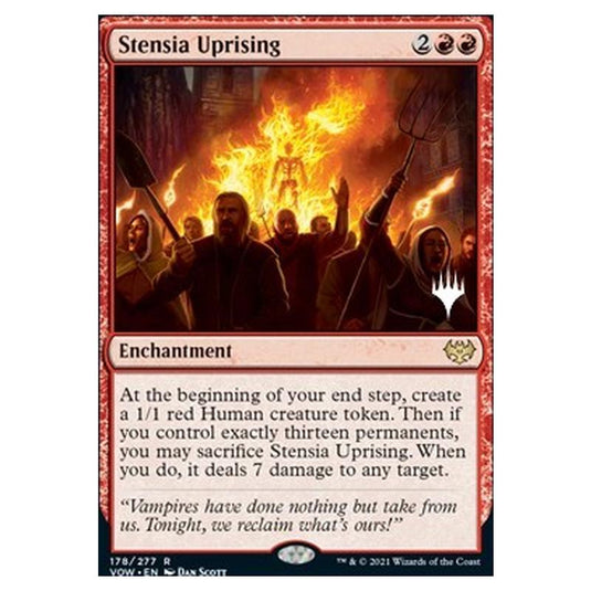 Magic The Gathering - Innistrad: Crimson Vow Promos - Stensia Uprising - 178/277