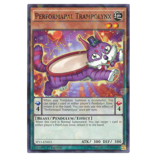 Yu-Gi-Oh! - Star Pack ARC-V - Performapal Trampolynx (Shatterfoil Rare) SP15-EN021