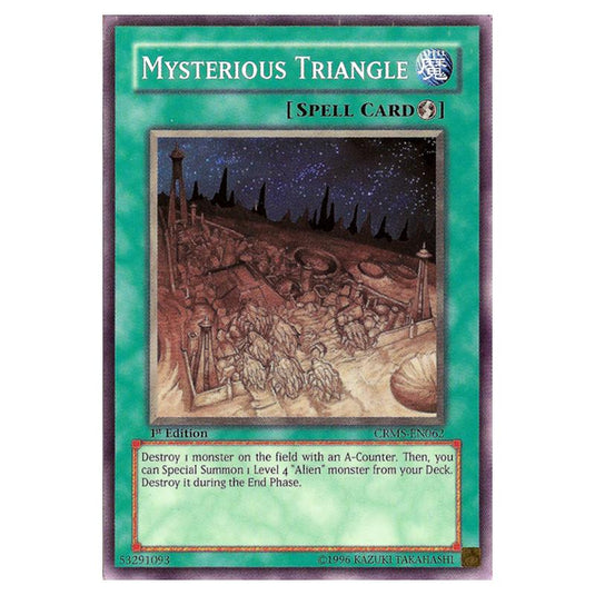 Yu-Gi-Oh! - Crimson Crisis - Mysterious Triangle (Common) CRMS-EN062