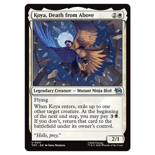 Magic The Gathering - Teenage Mutant Ninja Turtles - Koya, Death from Above - 0011