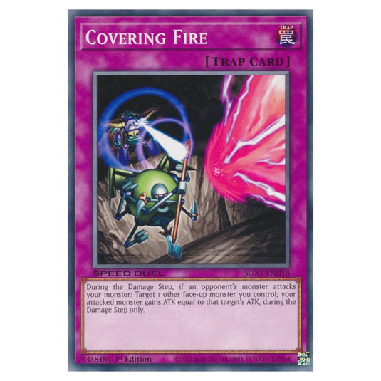 Yu-Gi-Oh! - Speed Duel GX - Duel Academy Box - Covering Fire (Common) SGX1-ENH18
