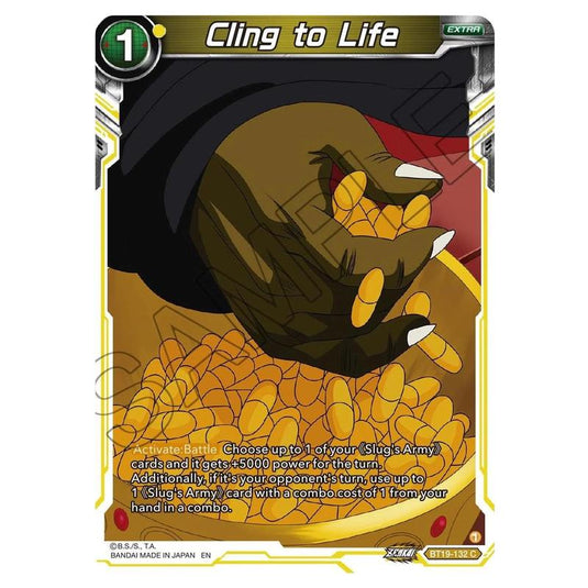 Dragon Ball Super - Fighter's Ambition - Cling to Life - BT19-132