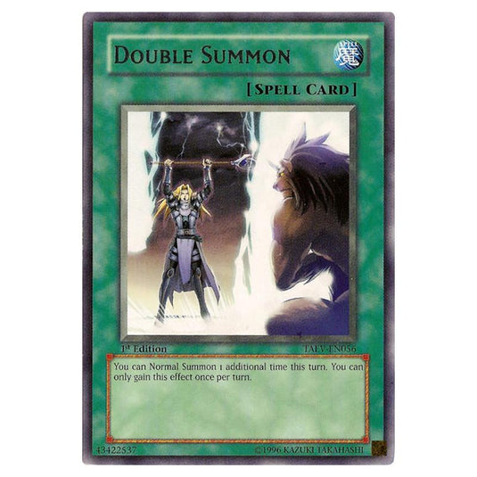 Yu-Gi-Oh! - Tactical Evolution - Double Summon (Rare) TAEV-EN056