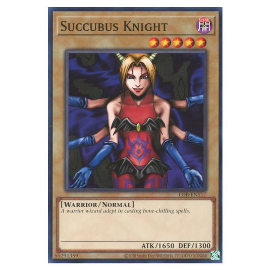 Yu-Gi-Oh! - Legend of Blue Eyes White Dragon (25th Anniversary Edition) - Succubus Knight (Common) - LOB25-EN117
