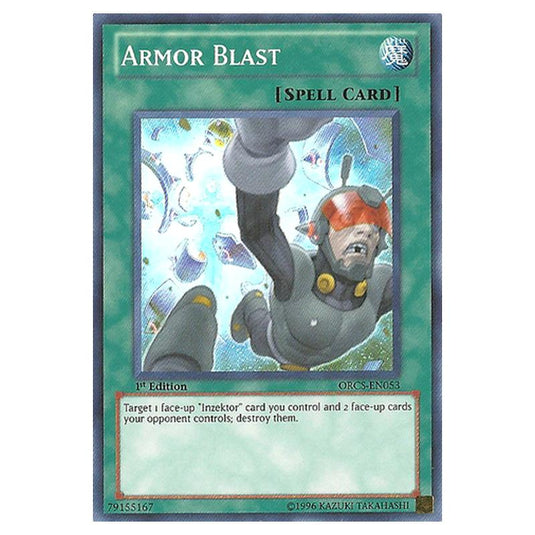 Yu-Gi-Oh! - Order of Chaos - Armor Blast (Super Rare) ORCS-EN053