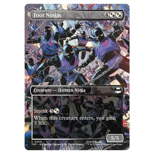 Magic The Gathering - Teenage Mutant Ninja Turtles - Foot Ninjas - 0209