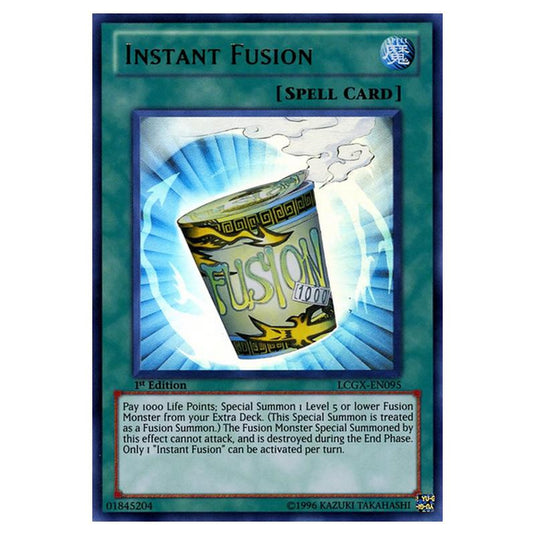 Yu-Gi-Oh! - Legendary Collection 2 - The Duel Academy Years Mega Pack - Instant Fusion (Ultra Rare) LCGX-EN095