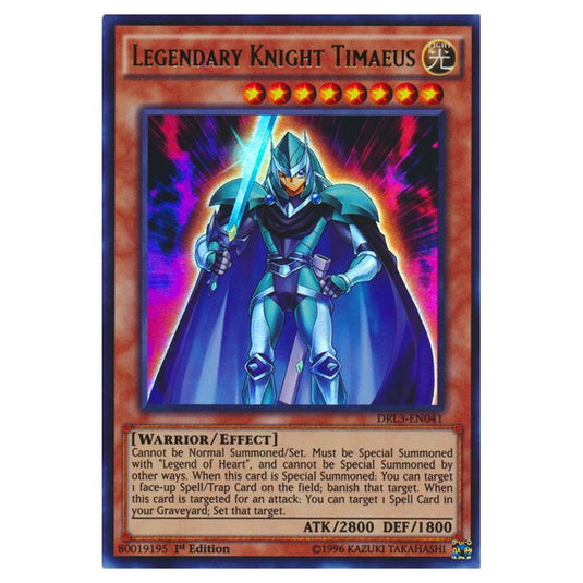 Yu-Gi-Oh! - Dragons of Legend - Unleashed - Legendary Knight Timaeus (Ultra Rare) DRL3-EN041