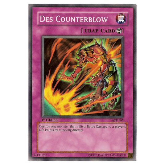 Yu-Gi-Oh! - Ancient Sanctuary - Des Counterblow (Super Rare) AST-107