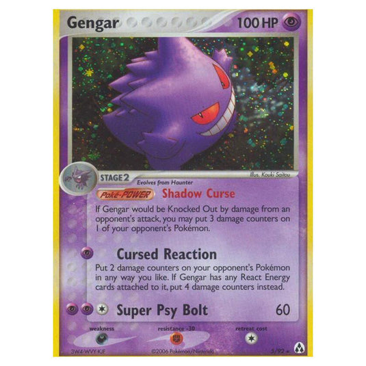 Pokemon - EX Legend Maker - Gengar - 05/92