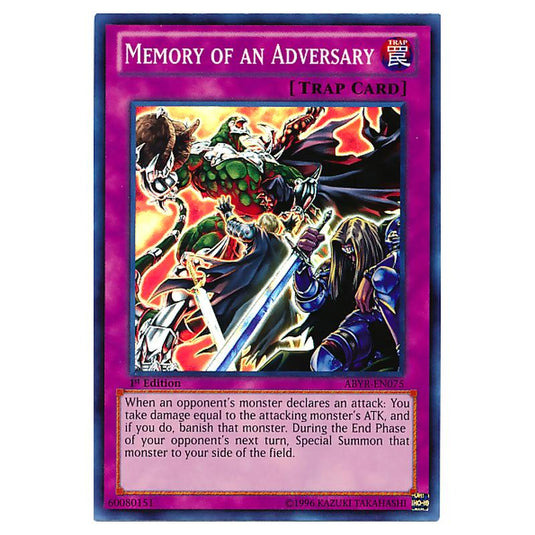 Yu-Gi-Oh! - Abyss Rising - Memory of an Adversary (Super Rare) ABYR-EN075