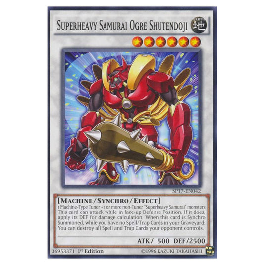 Yu-Gi-Oh! - Star Pack Battle Royal - Superheavy Samurai Ogre Shutendoji (Common) SP17-EN042
