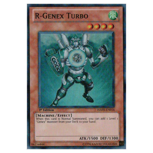 Yu-Gi-Oh! - Hidden Arsenal 3 - R-Genex Turbo (Super Rare) HA03-EN014