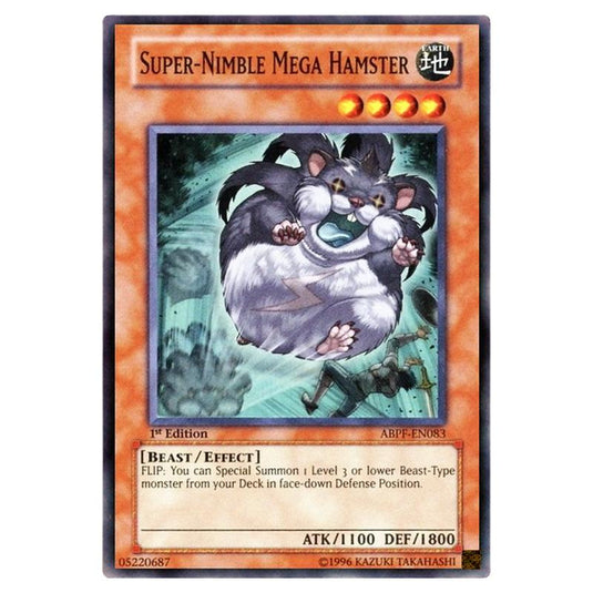 Yu-Gi-Oh! - Absolute Powerforce - Super-Nimble Mega Hamster (Super Rare) ABPF-EN083