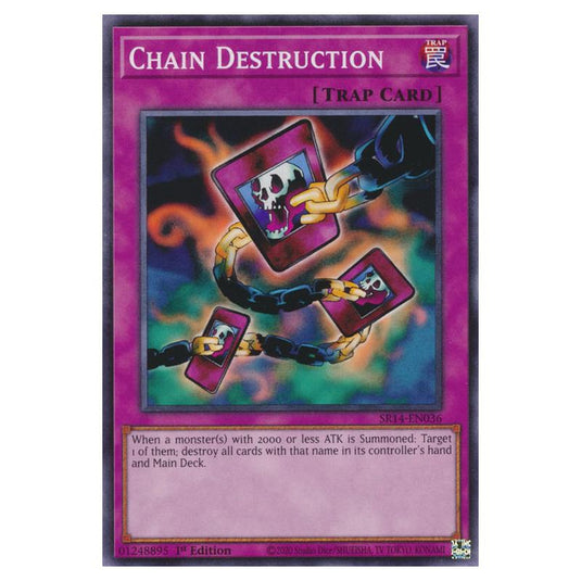 Yu-Gi-Oh! - Structure Deck - Fire Kings - Chain Destruction (Common) SR14-EN036