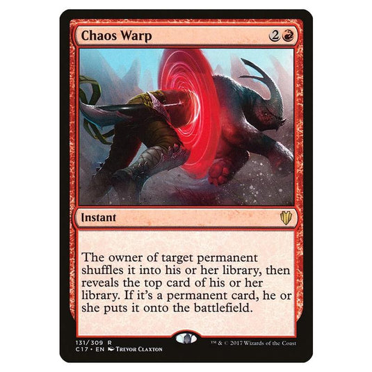 Magic The Gathering - Commander 2017 - Chaos Warp - 131/309