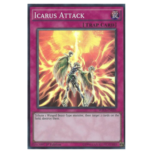 Yu-Gi-Oh! - Wing Raiders - Icarus Attack (Super Rare) WIRA-EN058