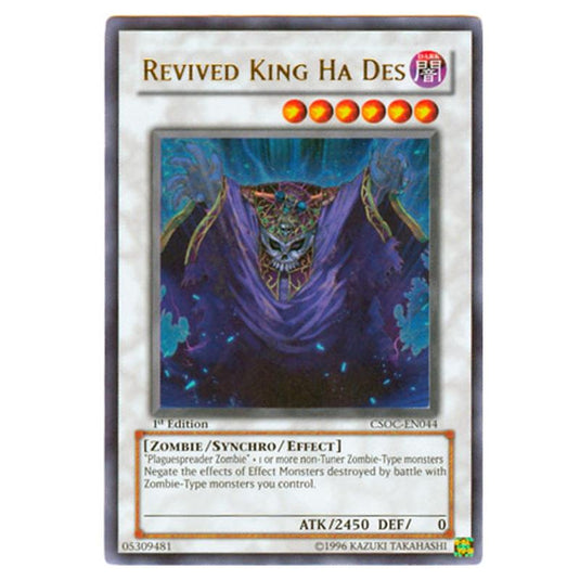 Yu-Gi-Oh! - Crossroads of Chaos - Revived King Ha Des (Ultra Rare) CSOC-EN044