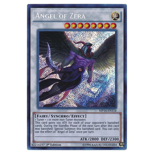 Yu-Gi-Oh! - 2014 Mega-Tin Mega Pack - Angel of Zera (Secret Rare) MP14-EN116