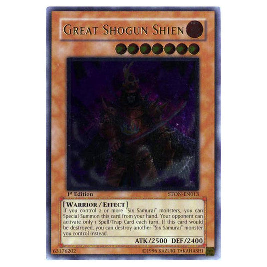 Yu-Gi-Oh! - Strike of Neos - Great Shogun Shien (Ultimate Rare) STON-EN013