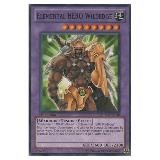 Yu-Gi-Oh! - Legendary Collection 2 - The Duel Academy Years Mega Pack - Elemental HERO Wildedge (Common) LCGX-EN049