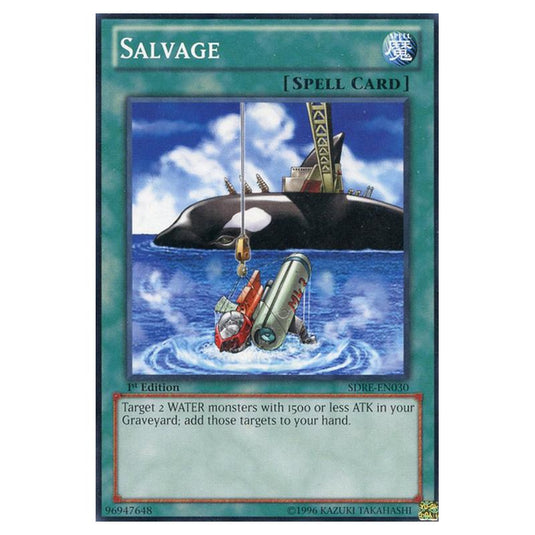 Yu-Gi-Oh! - Realm of the Sea Emperor Structure Deck - Salvage (Common) SDRE-EN030
