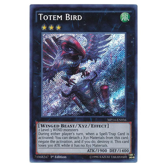 Yu-Gi-Oh! - 2014 Mega-Tin Mega Pack - Totem Bird (Secret Rare) MP14-EN056