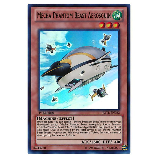 Yu-Gi-Oh! - Judgment of the Light - Mecha Phantom Beast Aerosguin (Ultra Rare) JOTL-EN082
