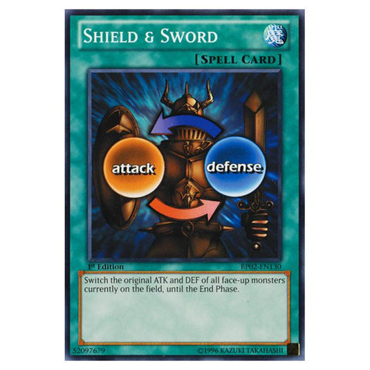 Yu-Gi-Oh! - Battle Pack 2 - War of the Giants - Shield & Sword (Common) BP02-EN130