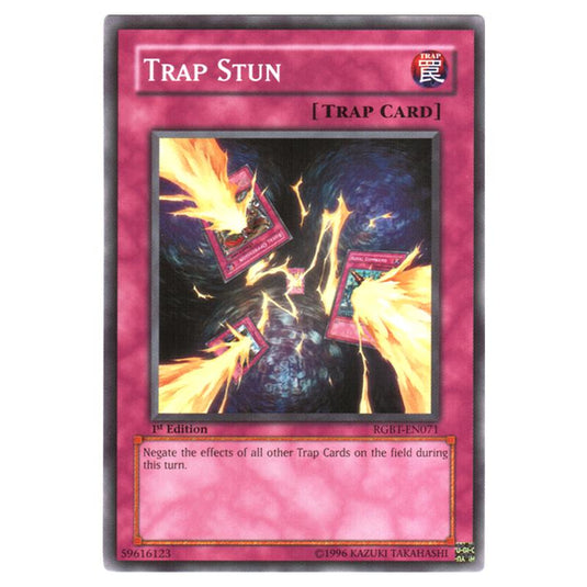 Yu-Gi-Oh! - Raging Battle - Trap Stun (Common) RGBT-EN071