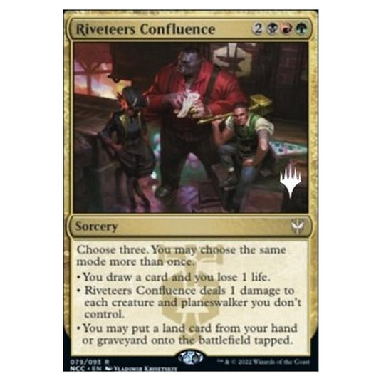 Magic The Gathering - Commander: Streets of New Capenna Promos - Riveteers Confluence - 079/281
