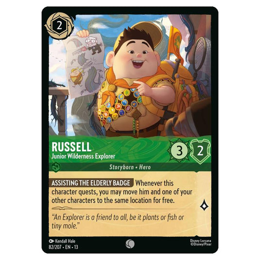 Lorcana - Attack of the Vine - Russell - Junior Wilderness Explorer (Common) - 82/207