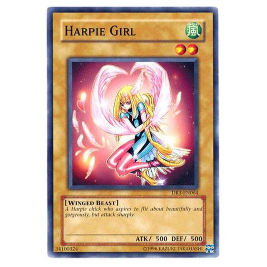 Yu-Gi-Oh! - Dark Revelation Volume 3 - Harpie Girl (Common) DR3-EN064