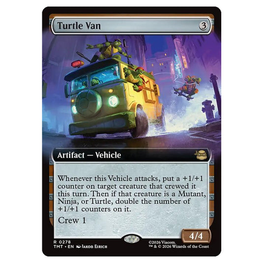 Magic The Gathering - Teenage Mutant Ninja Turtles - Turtle Van - 0278