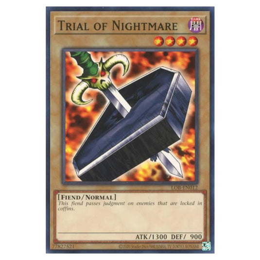 Yu-Gi-Oh! - Legend of Blue Eyes White Dragon (25th Anniversary Edition) - Trial of Nightmare (Common) - LOB25-EN012