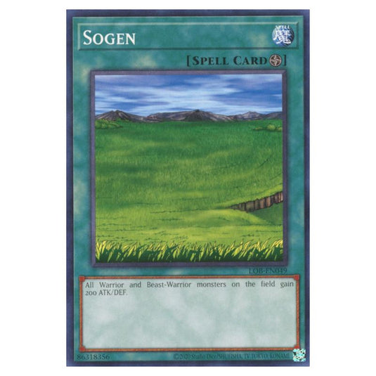 Yu-Gi-Oh! - Legend of Blue Eyes White Dragon (25th Anniversary Edition) - Sogen (Common) - LOB25-EN049