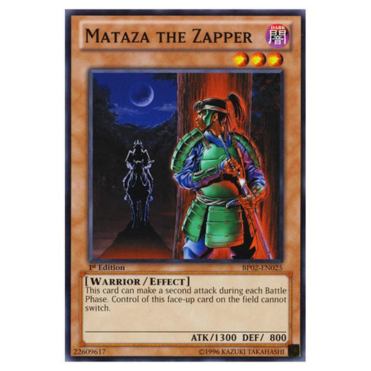 Yu-Gi-Oh! - Battle Pack 2 - War of the Giants - Mataza the Zapper (Common) BP02-EN025